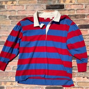 Levi’s Rudie Oversized Striped Rugby Shirt